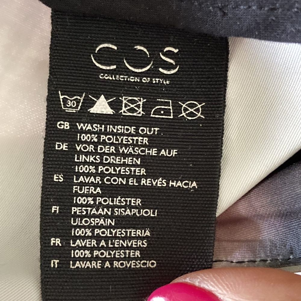 Cos Women's Satin Feel Skirt - UK Size 10/12 - Elegance and Comfort Combined - Picture 12 of 16